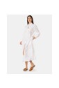robe-en-lin-blanc-avec-col-chemisier