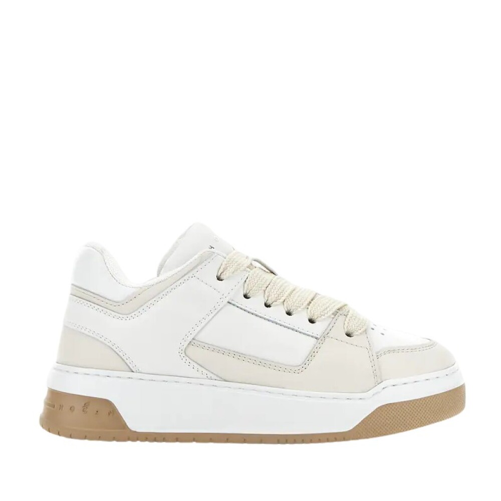 Sneakers Bianche in Pelle con Memory Foam Hogan Sneakers Miinto