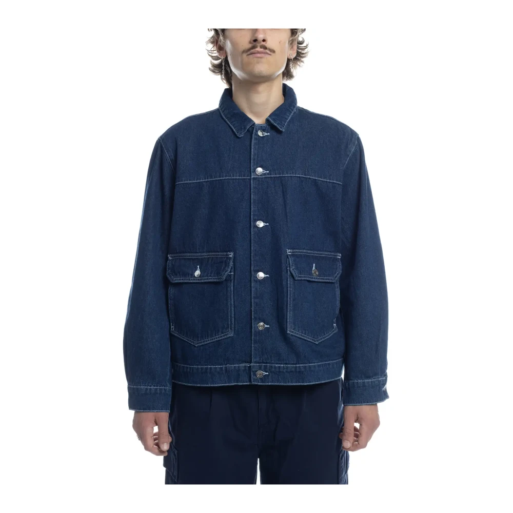 Shirts > Denim Shirts - - Pop Trading Company - Modalova