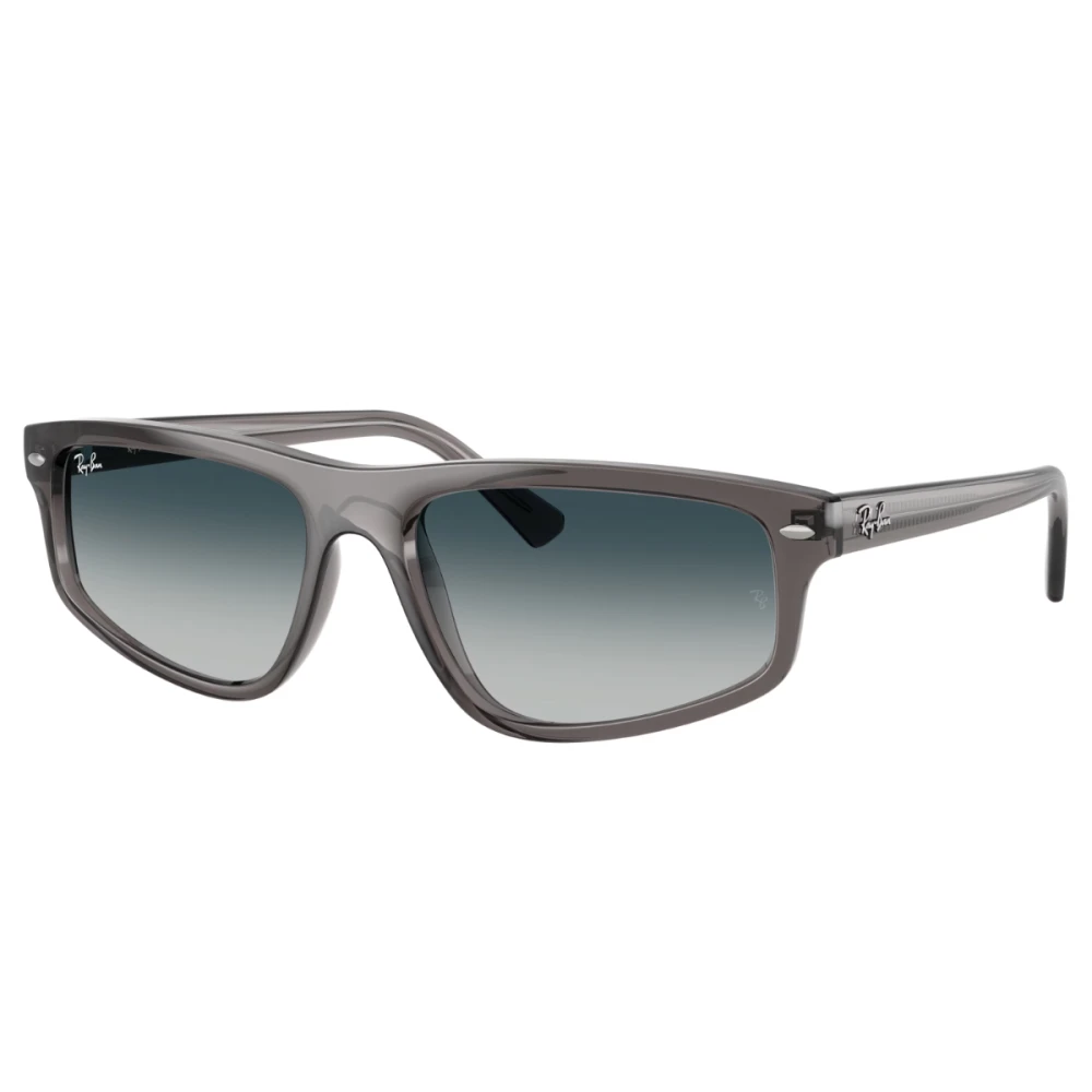Ray-Ban Unisex Sunglass RB2225 - Frame color: Opal Light Grey, Lens color: Grey Gradient Blu - Image 4