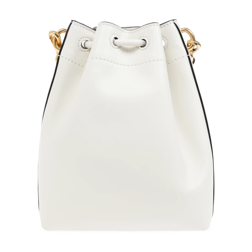 Jimmy Choo Bon emmer schoudertas White Dames