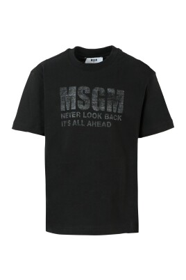 t-shirt-noir-en-coton-a-manches-courtes