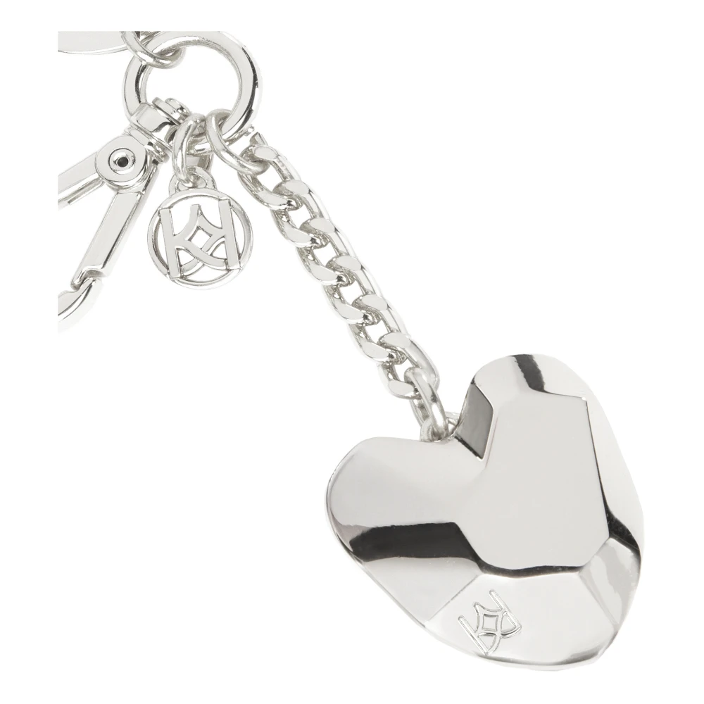 Kazar Zilveren hanger in de vorm van een hart Gray Dames
