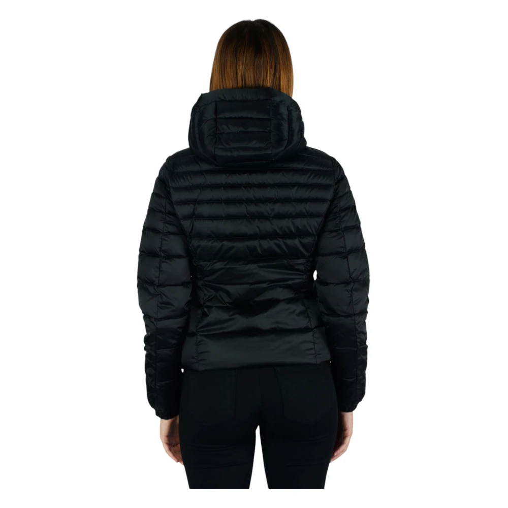RefrigiWear Korte Gewatteerde Jas Black Dames