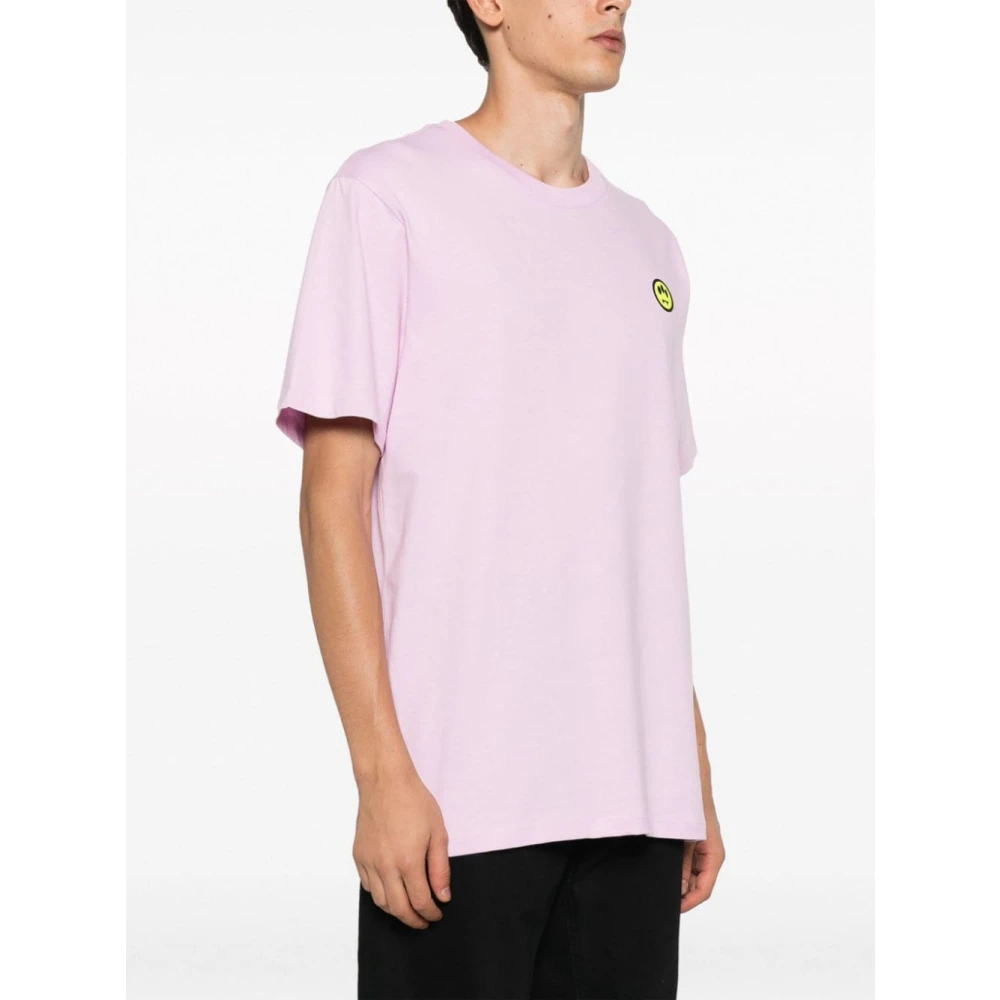 Barrow Lavender Jersey T-Shirt Pink Heren