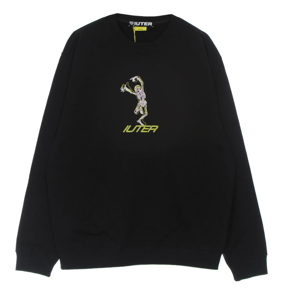 Iuter Uomo Nero Felpe, S, New,