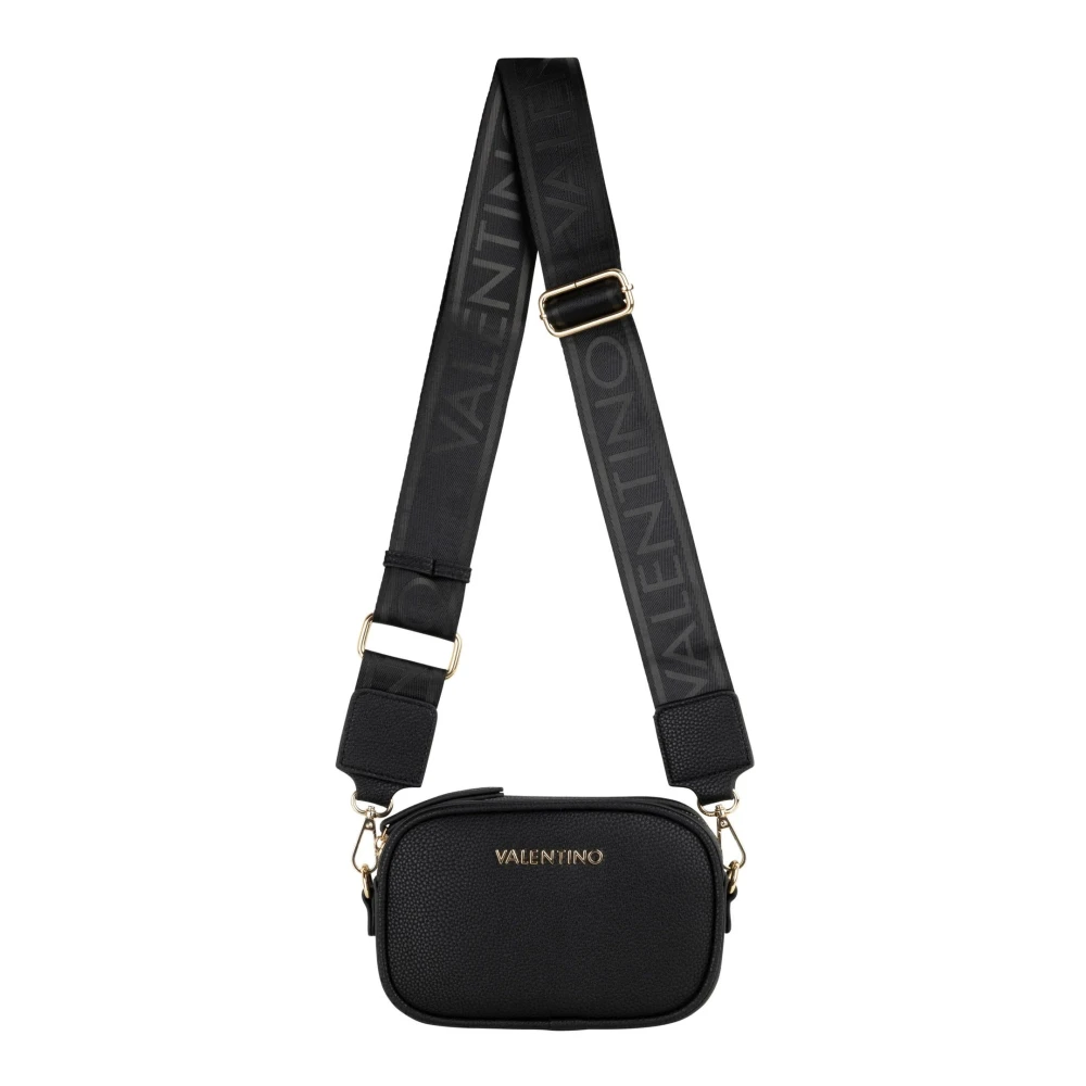 Valentino By Mario Valentino Women's Black Cross Body Bags, One Size, Miramar Shoulder Bag