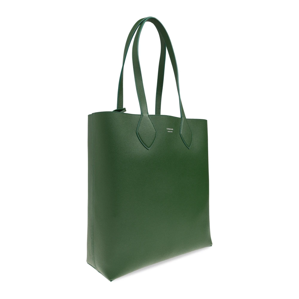 Salvatore Ferragamo Tas type Shopper Green Heren
