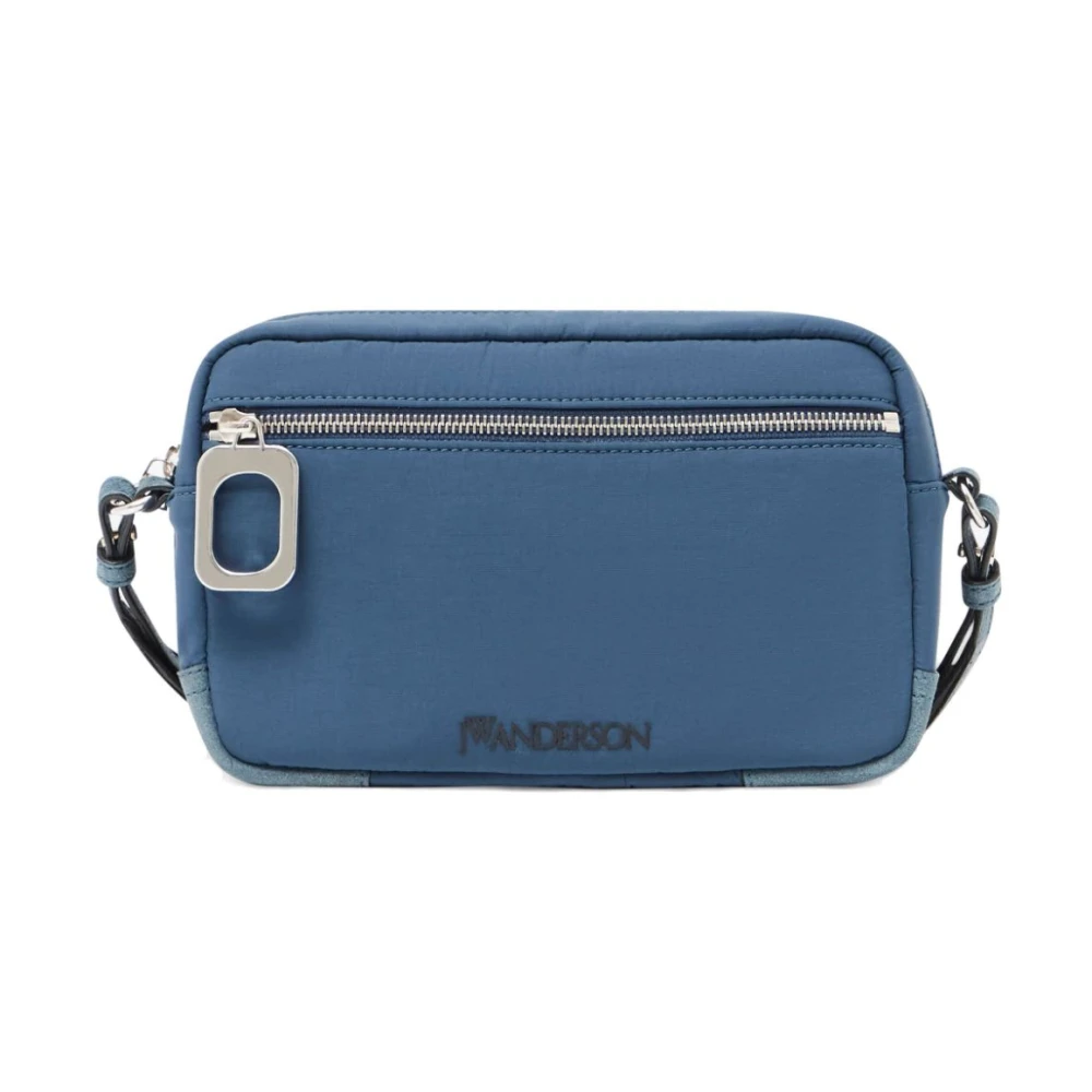 JW Anderson Blauwe Schoudertas voor Moderne Mannen Blue Heren
