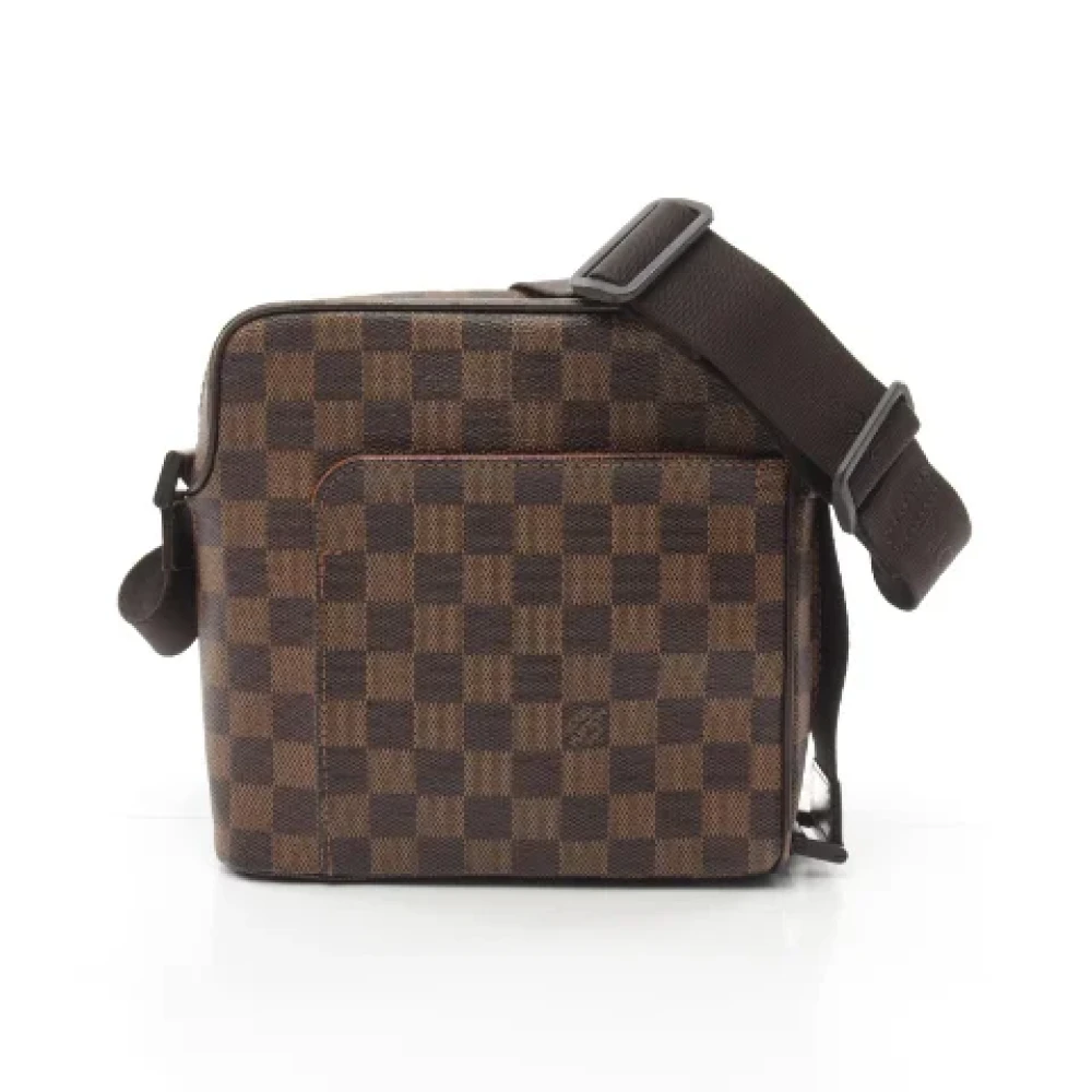 Louis Vuitton Vintage Pre-owned Canvas crossbody-bags Brown Dames