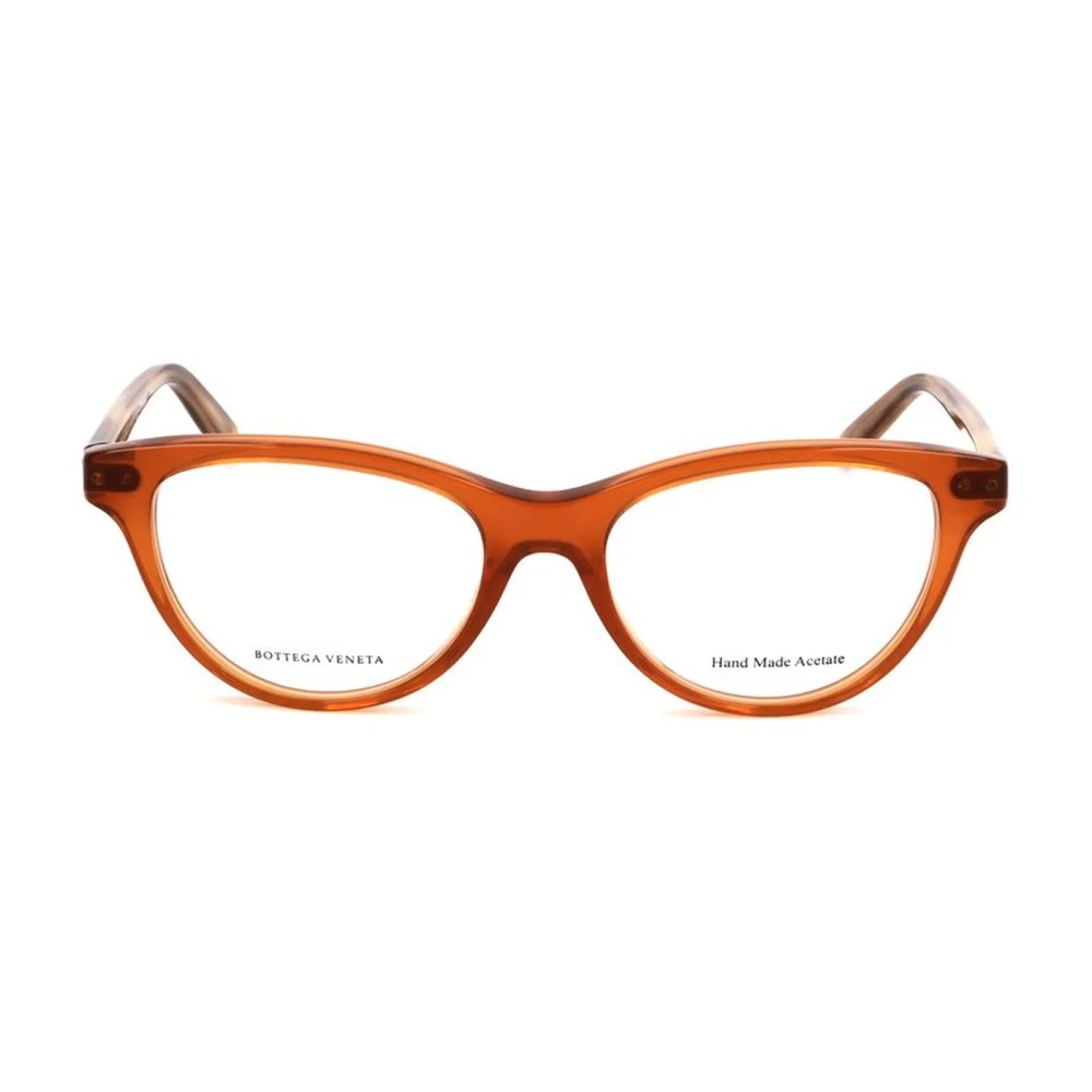 Bottega Veneta Bruine Acetaatframes met Beige Wijzerplaat Brown Dames