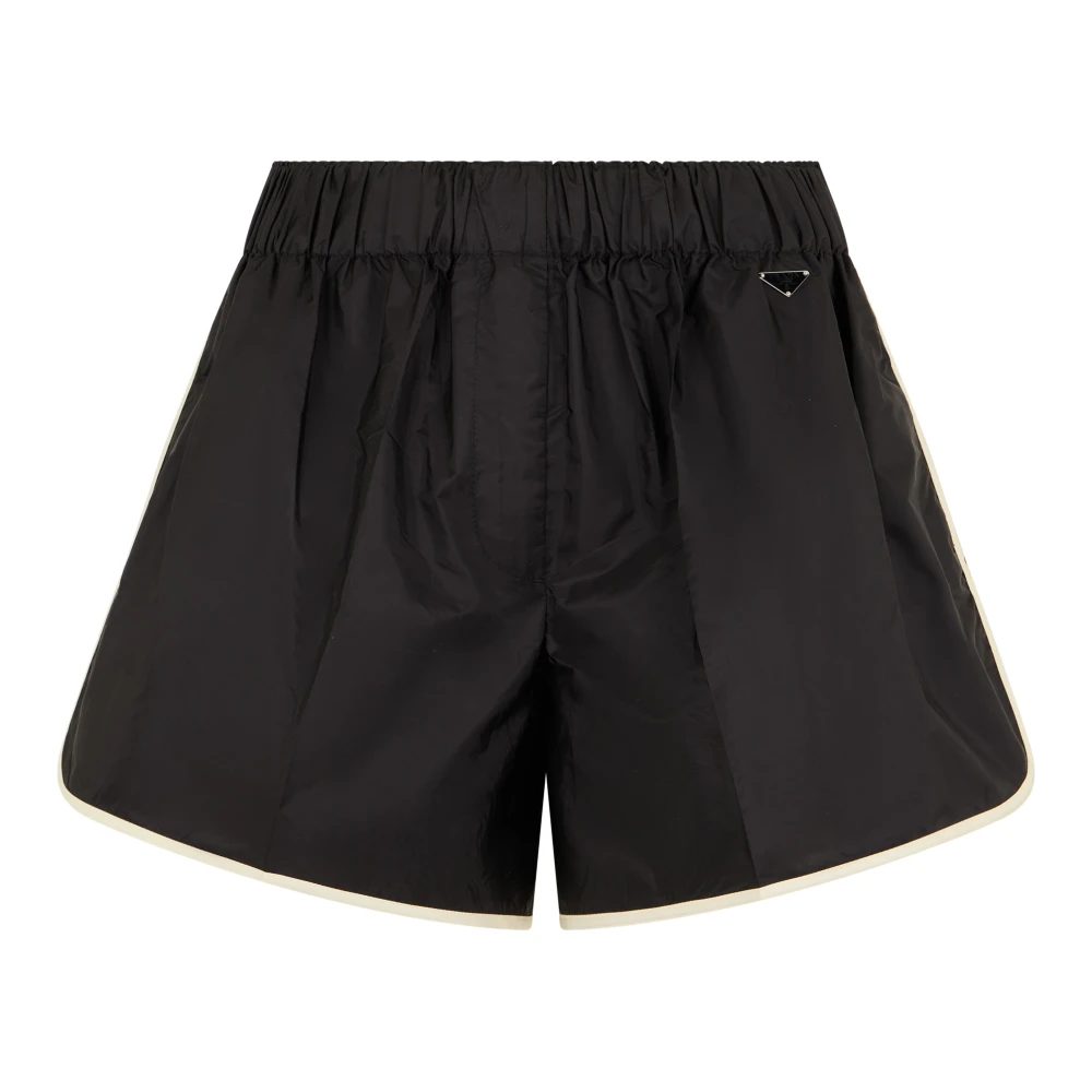 Prada Women's Black Shorts Re-Nylon - Short Shorts - S - Shorts