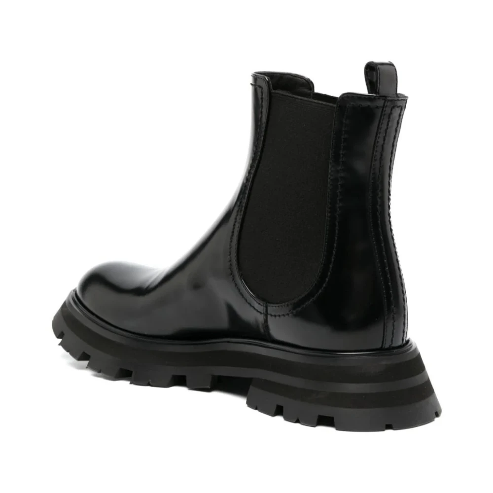 alexander mcqueen Wander Chelsea leren laarzen Black Dames