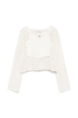 white-sweater-set
