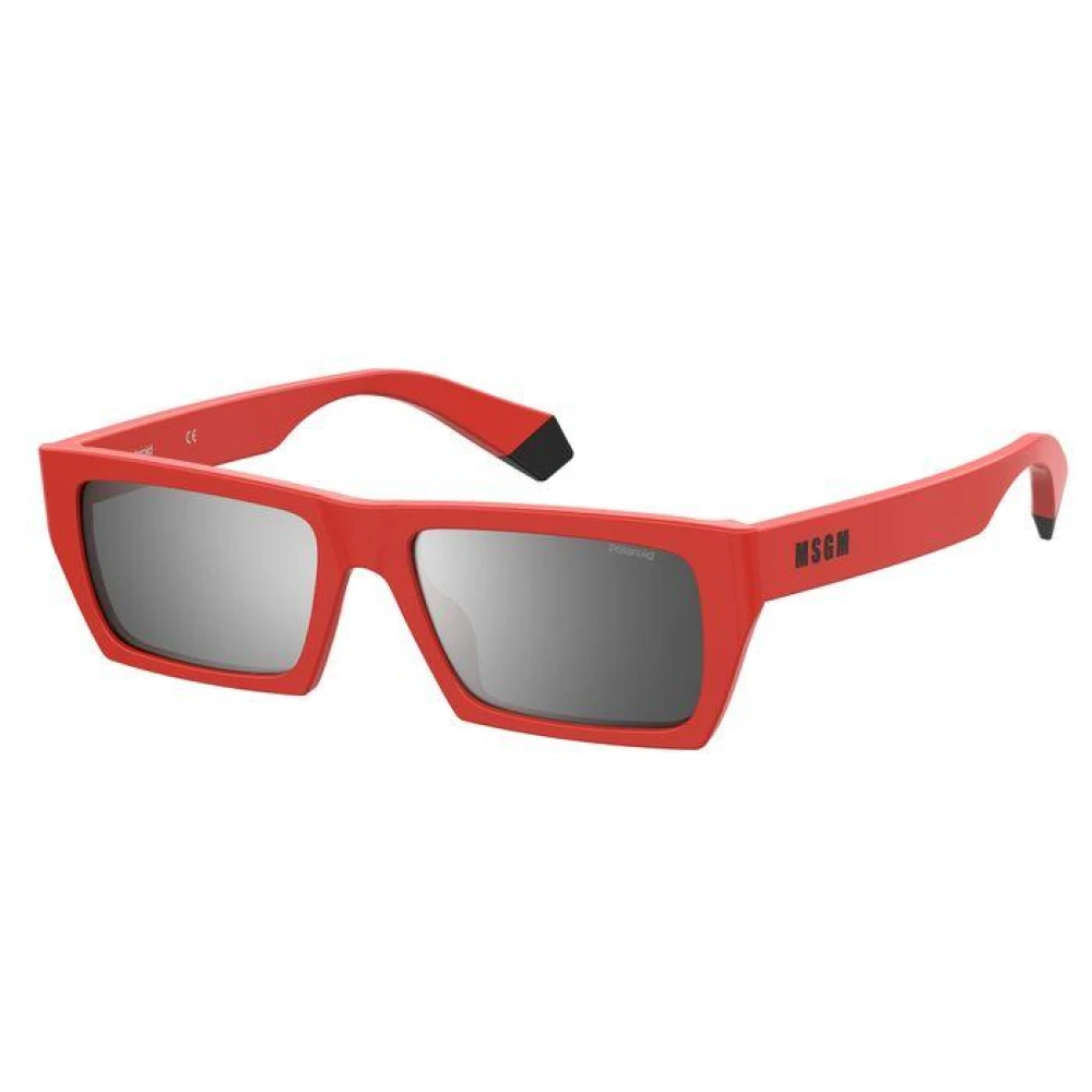 Polaroid Unisex Red Msgm Sunglasses - Sunglasses - 53 Mm - Accessories
