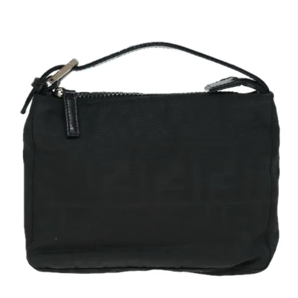 Fendi Vintage Pre-owned Canvas fendi-bags Black Dames