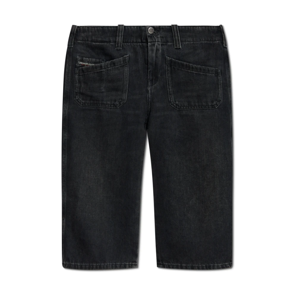 Diesel Damen Schwarz Shorts, K, W27größe: