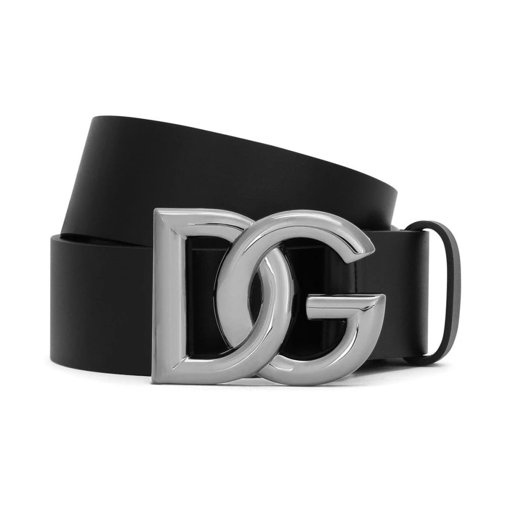 Dolce & Gabbana Men's Accessories Belts Black Aw23 - Male - Belts - Black - 105 Cm - Accessories