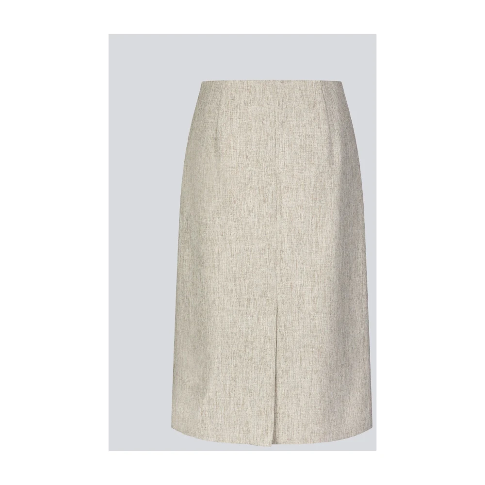 Modström HaleyMD Midi-potloodrok Beige Dames