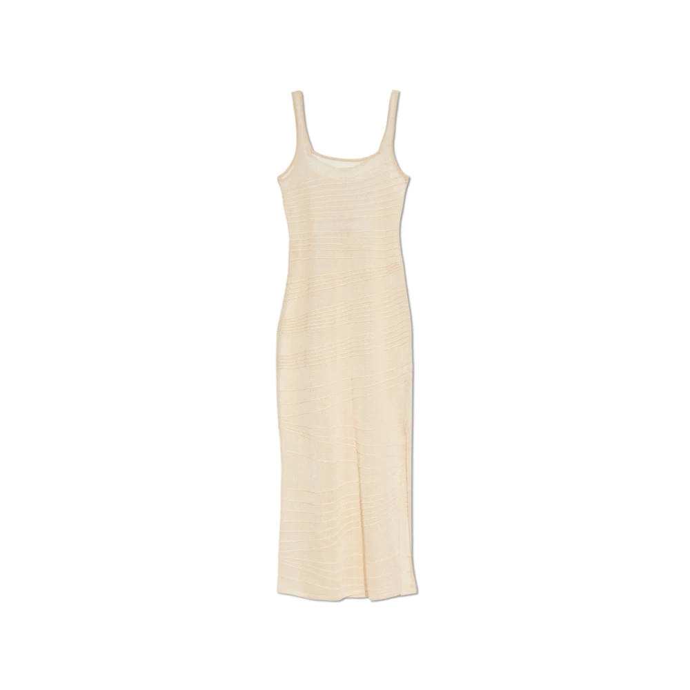 Cult Gaia Jurk Mai Beige Dames