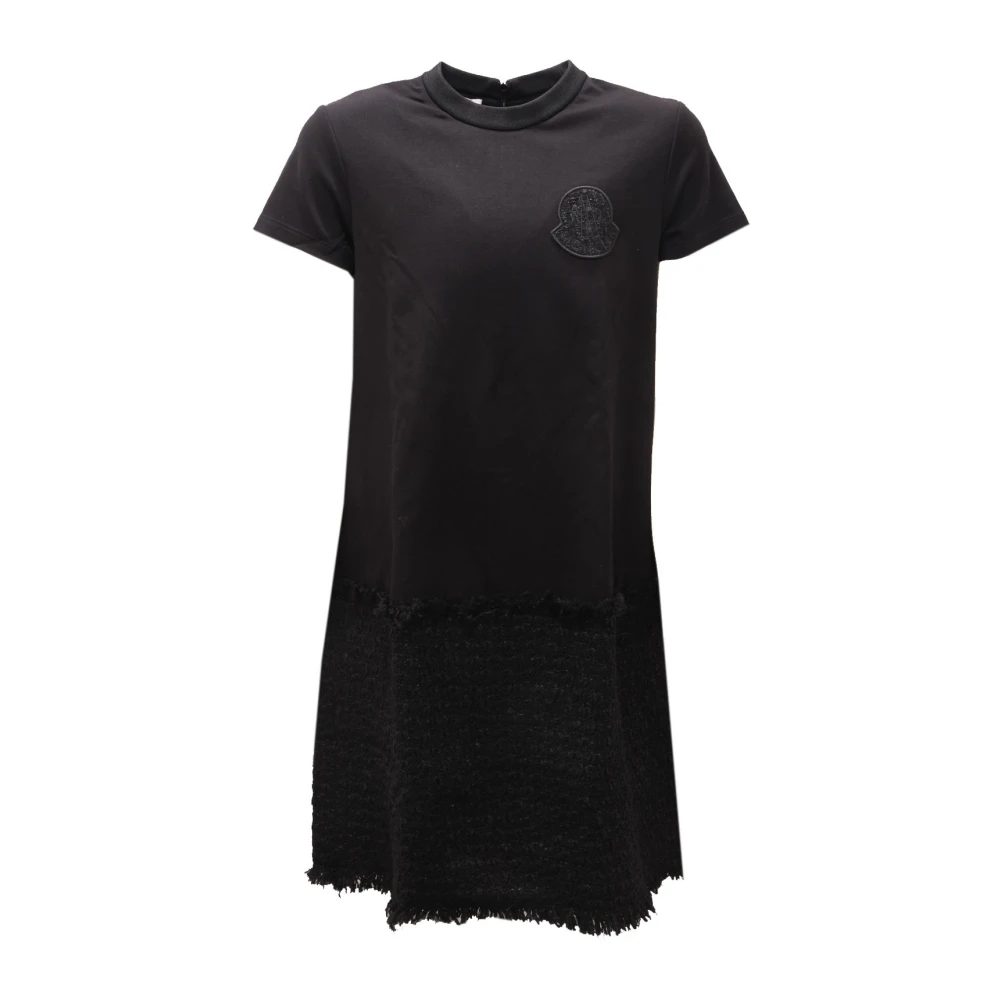 Moncler Black E29548577250 829F4 Dress - Female - Dresses - 12 Y - Kids