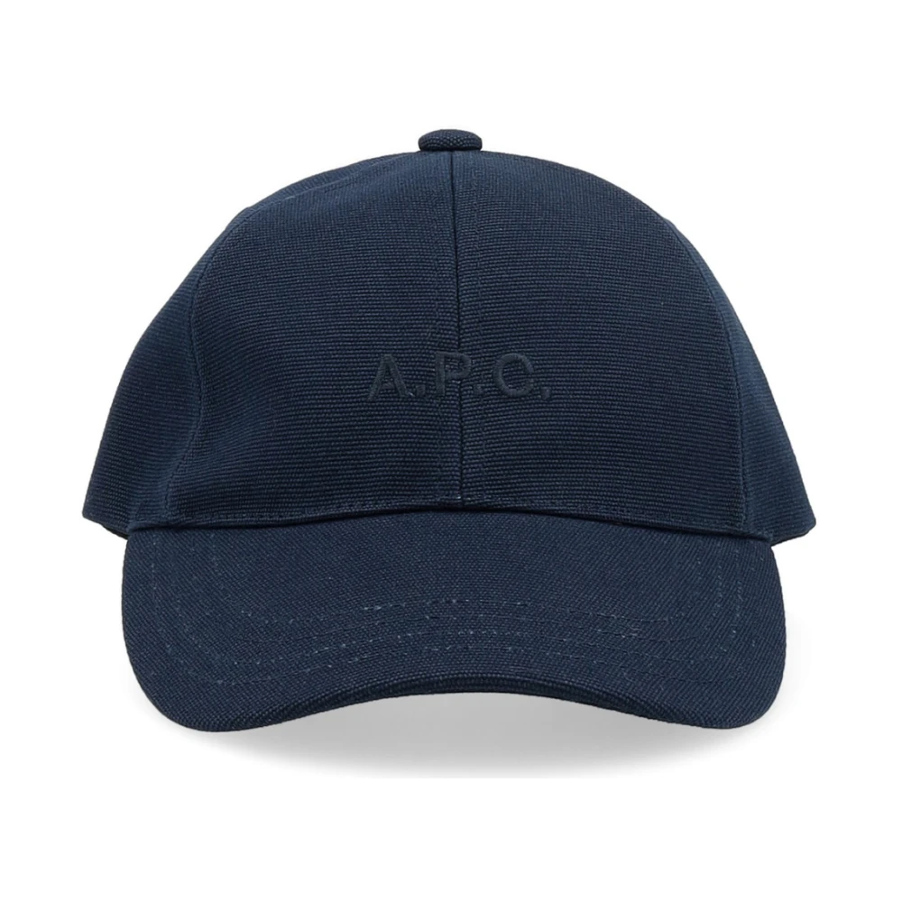 A.p.c. Charlie Cap Stijlvol Model Blue Heren