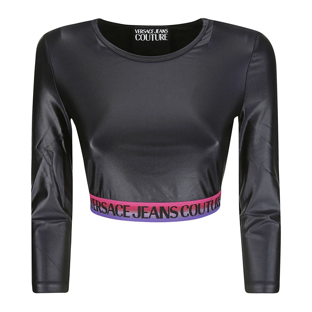 Versace Jeans Couture - T-shirts à manches longues - Noir -