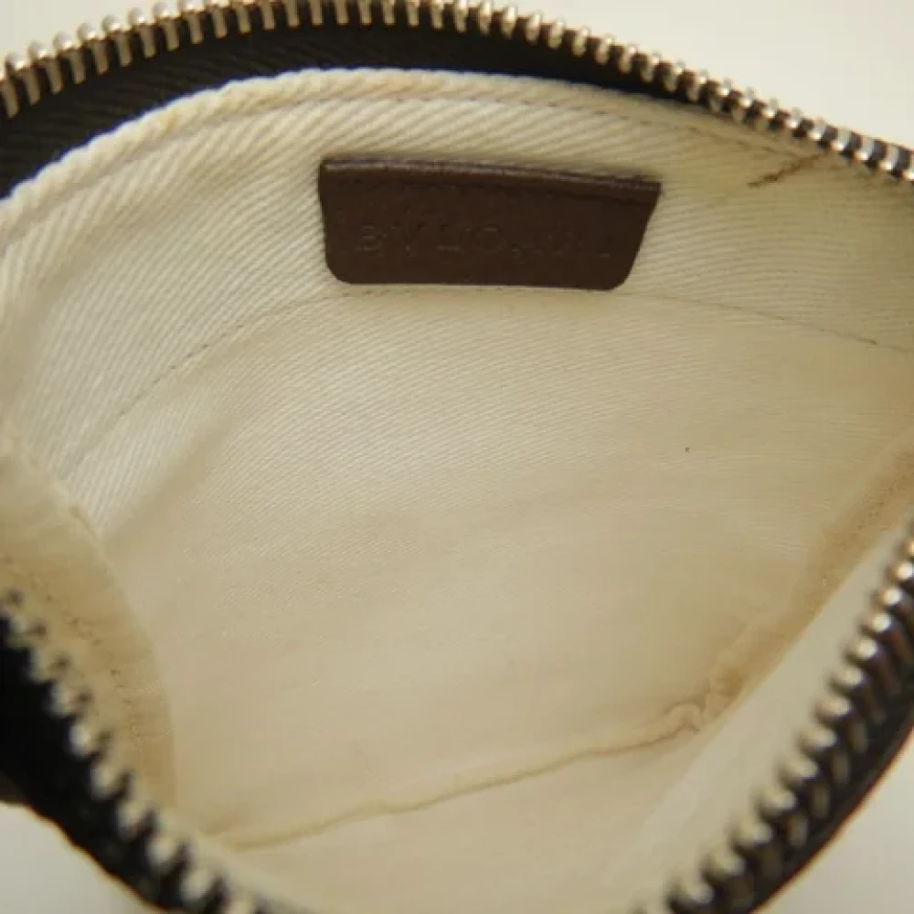 Bvlgari Vintage Pre-owned Canvas shoulder-bags Beige Dames