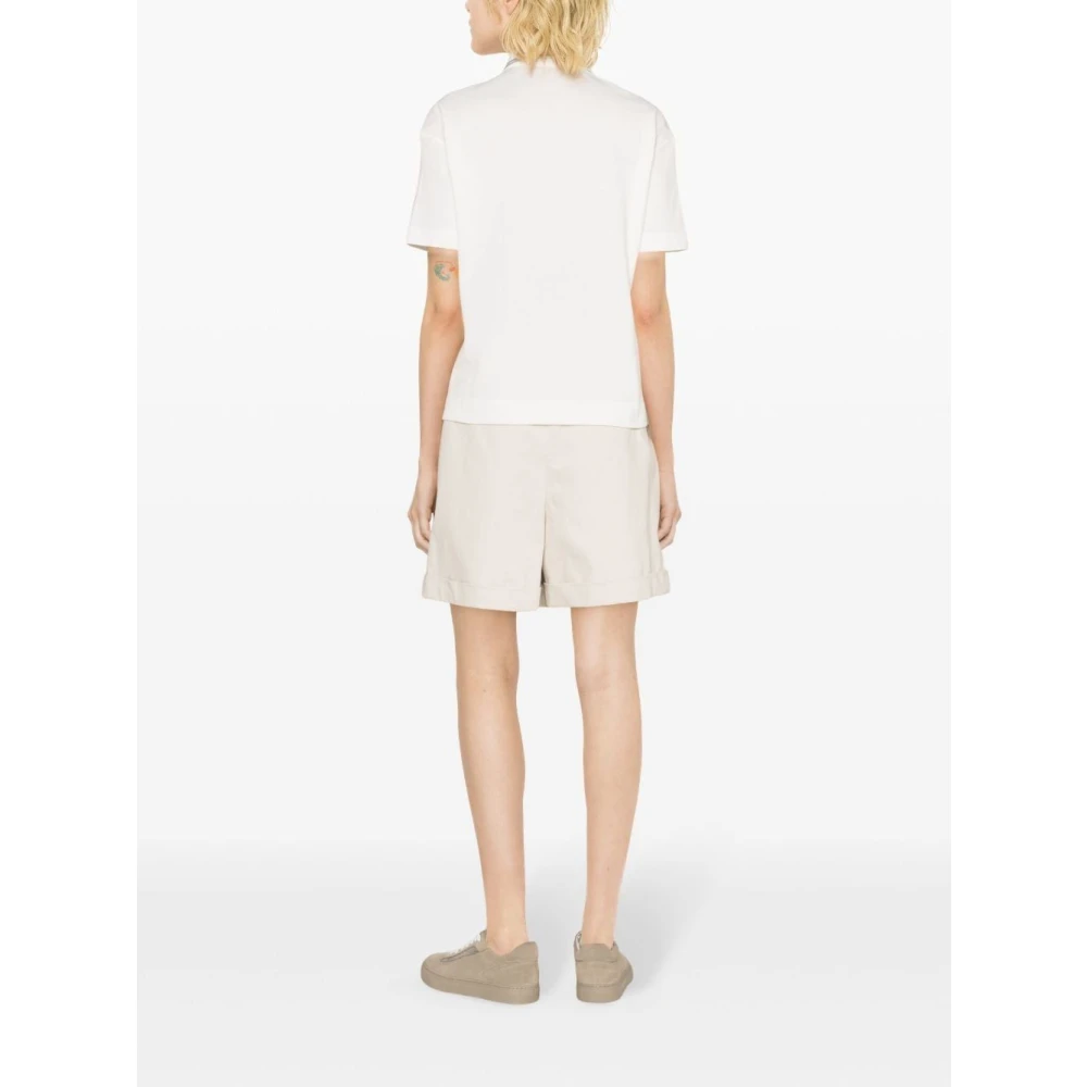 BRUNELLO CUCINELLI Stijlvol T-Shirt White Dames
