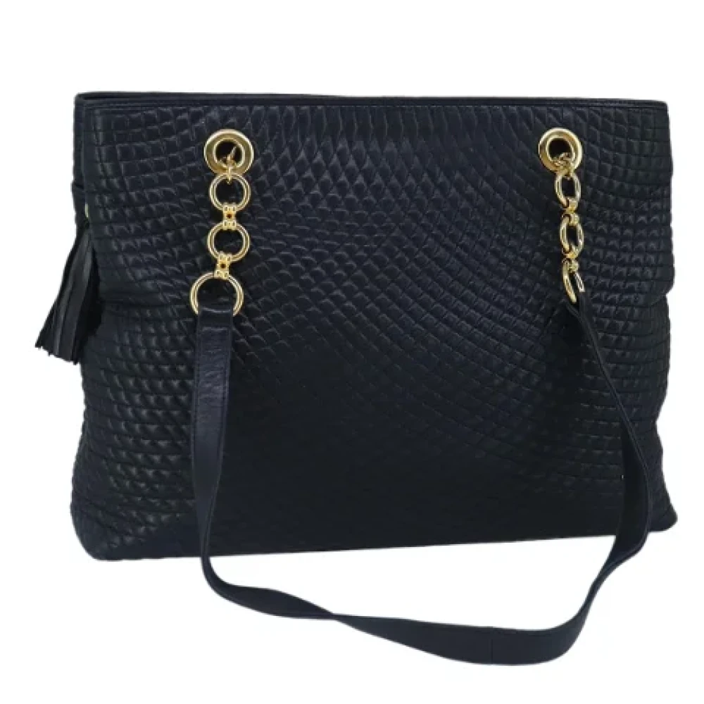 Bally Pre-owned Leather shoulder-bags Blue Dames