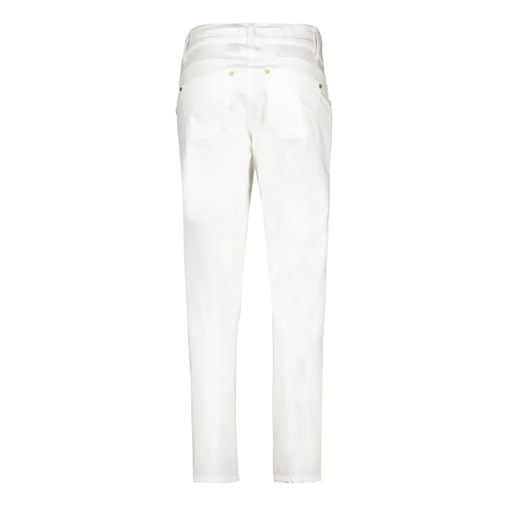 Betty Barclay Slim Fit Casual Jeans met lage taille White Dames