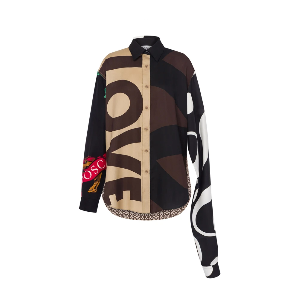 Moschino Women's Multicolor Shirts, 2XS, Stylish Shirts