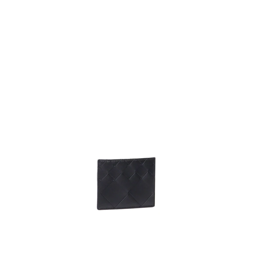 Bottega Veneta Intrecciato Kaarthouder Black Heren