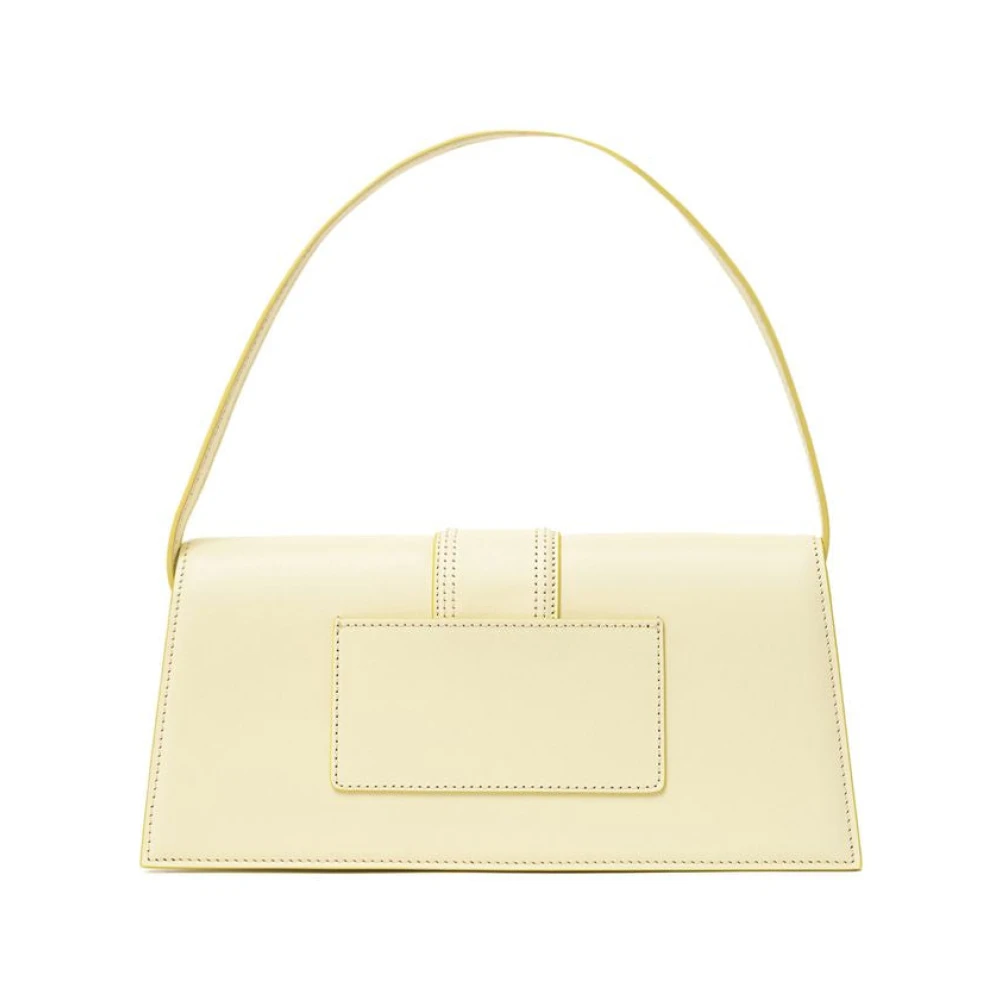 Jacquemus Gele leren schoudertas Yellow Dames