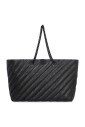 black-leather-tote-bag-quilted