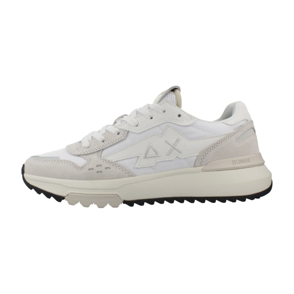 Sun68 Niki 2.0 Sporty Heren Schoenen Wit