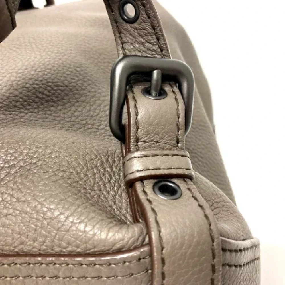 Bottega Veneta Vintage Pre-owned Leather shoulder-bags Brown Heren