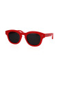 lunettes-de-soleil-rondes-rouges-avec-verres-gris