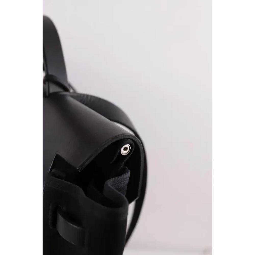 Hermès Vintage Pre-owned Fabric handbags Black Dames