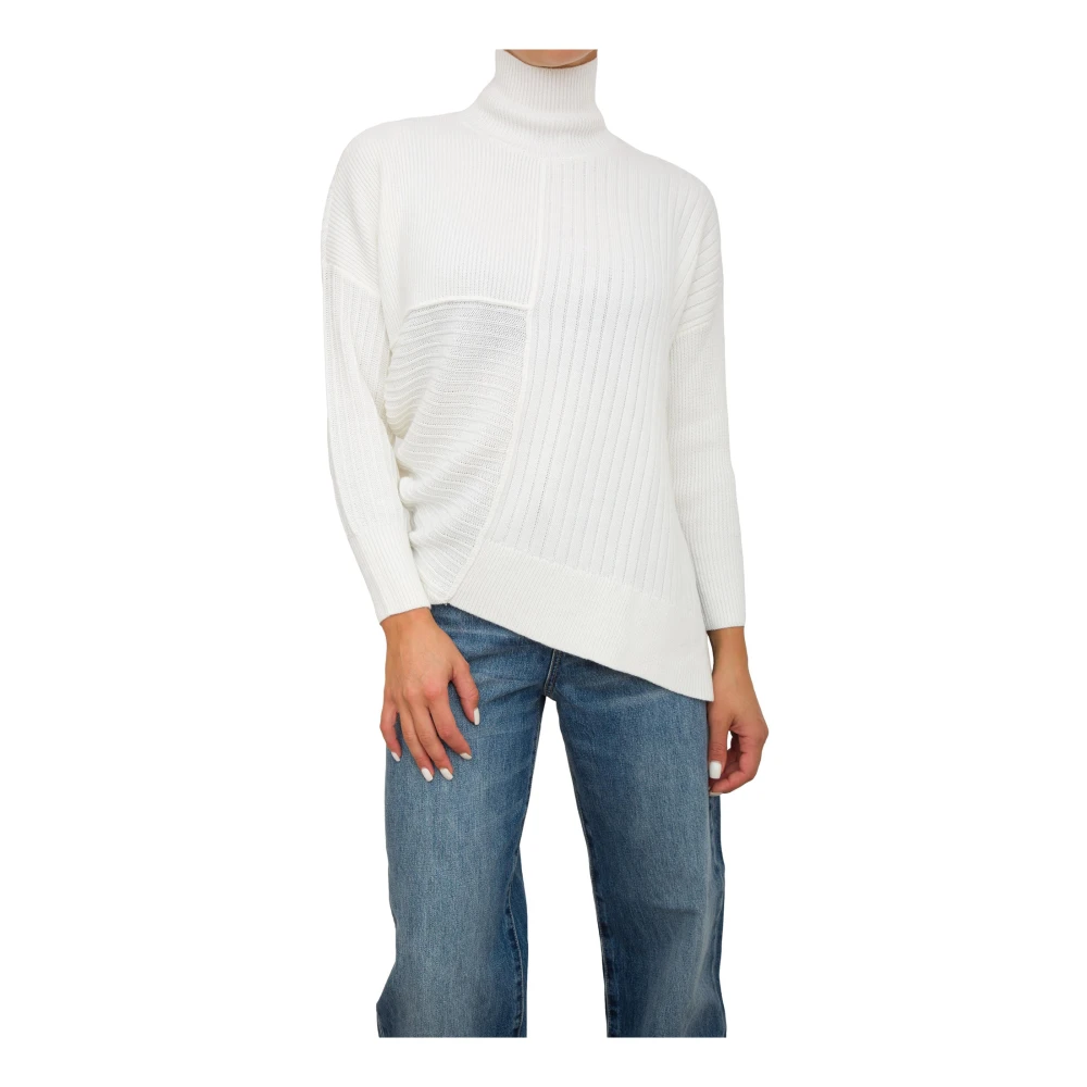 Armani Exchange Witte Pullover Sweater Stijlvolle Mode White Dames