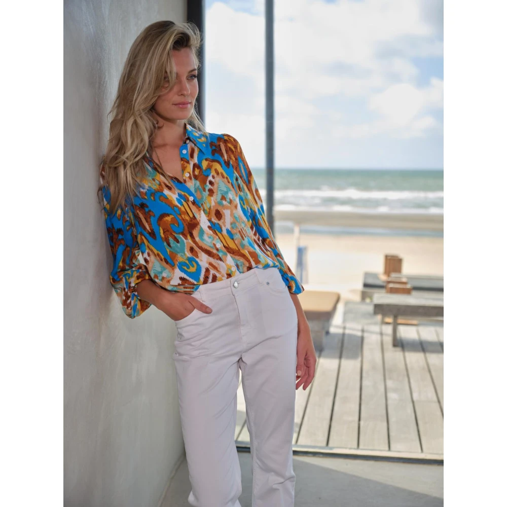 Tramontana blouse C21-11-301 9990 Multicolor Dames