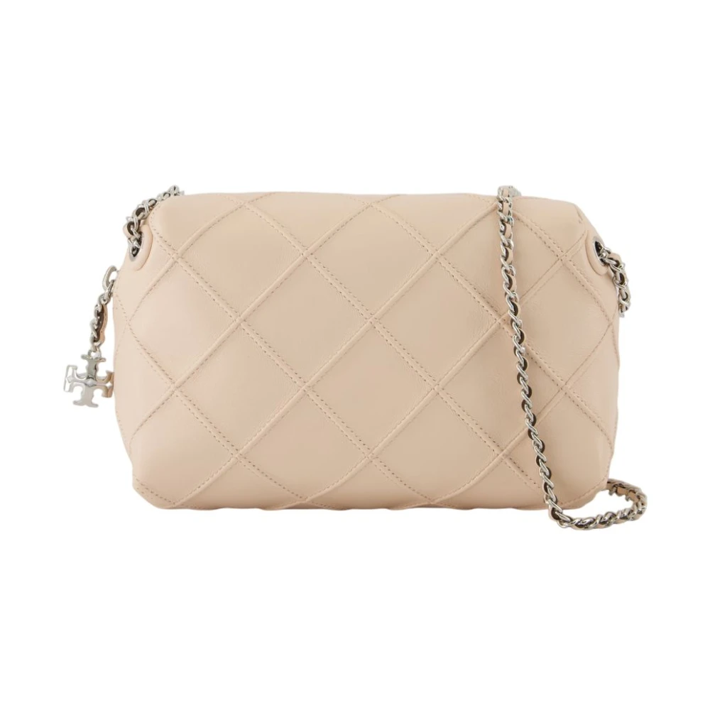 Tory Burch Women's Pink Quilted Lambskin Crossbody Bag In - Cross Body Bags - One Size - Bags