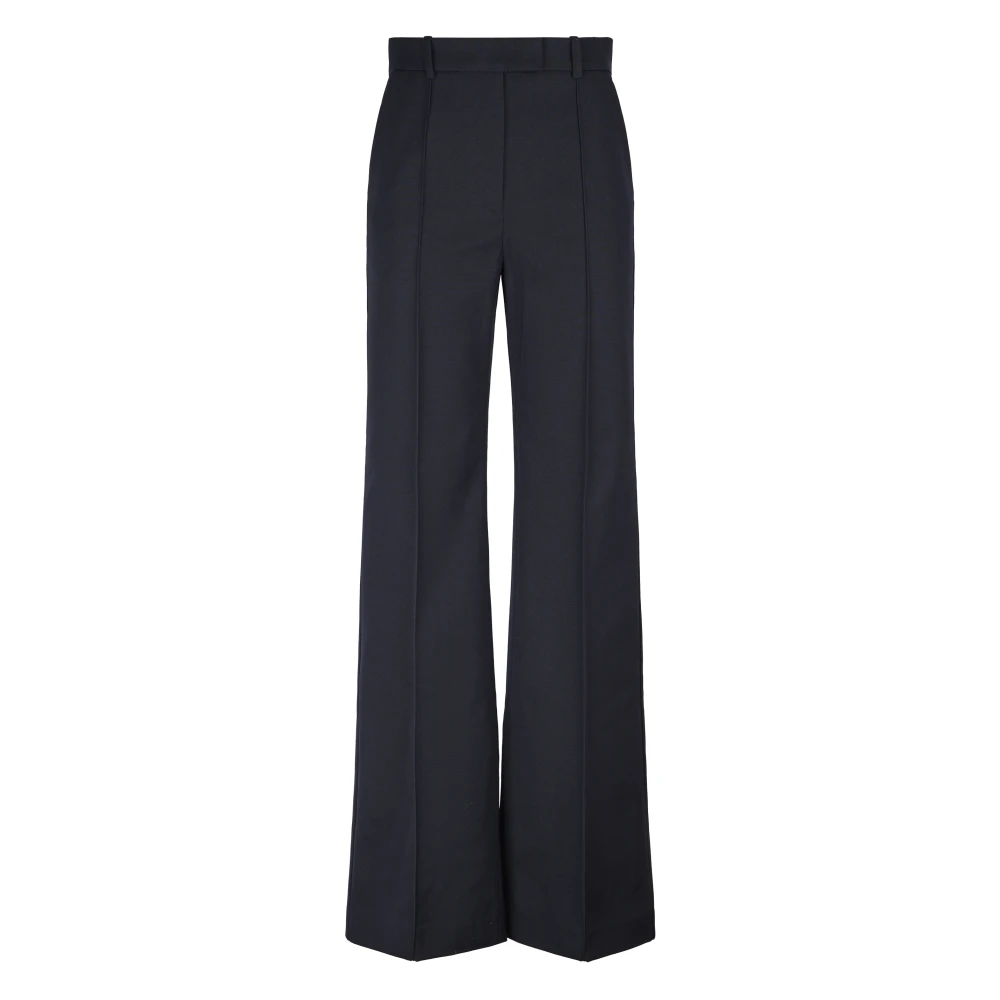 A.p.c. Women's Blue Wide Trousers, S, Jude Trousers