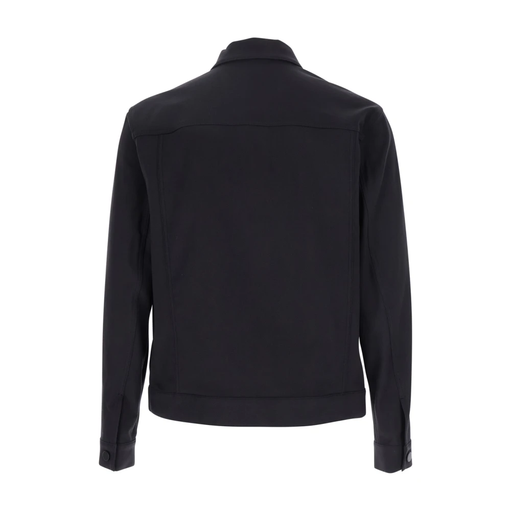 Theory Zwarte Wollen Jas Klassieke Stijl Black Heren