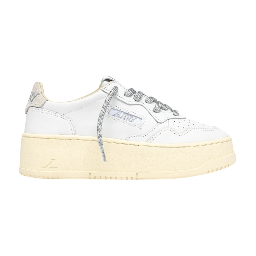 Autry Platform Low Dames Schoenen Wit