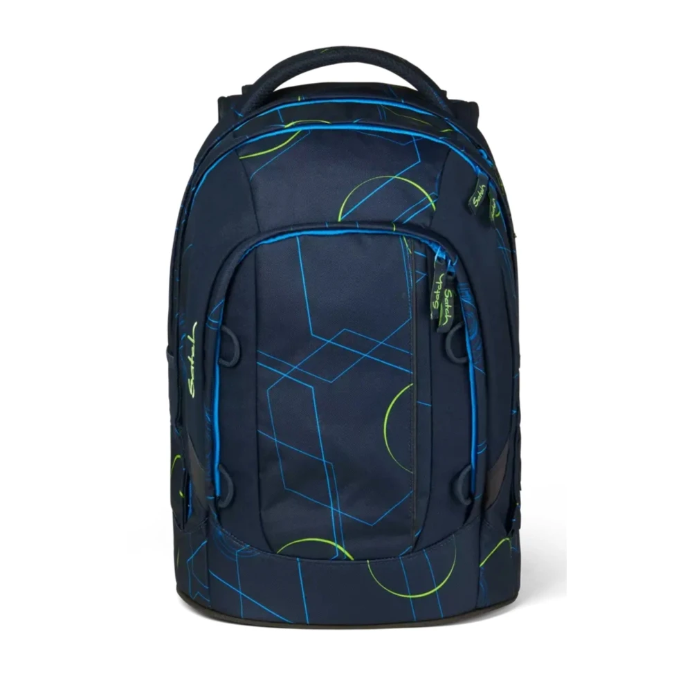Satch Women's Blue Personalizable Ergonomic School Backpack 30 L