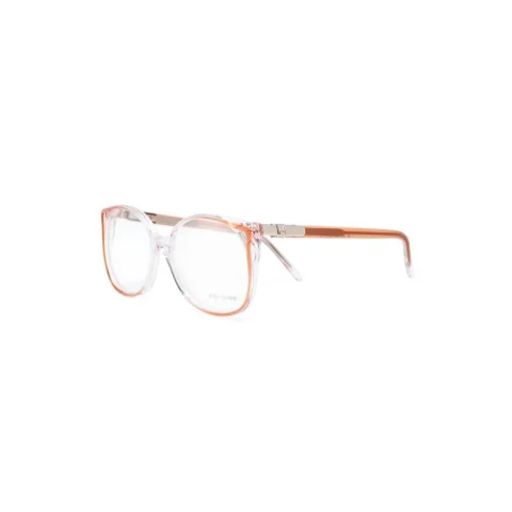 Yves Saint Laurent Vintage Pre-owned Acetate sunglasses Orange Dames