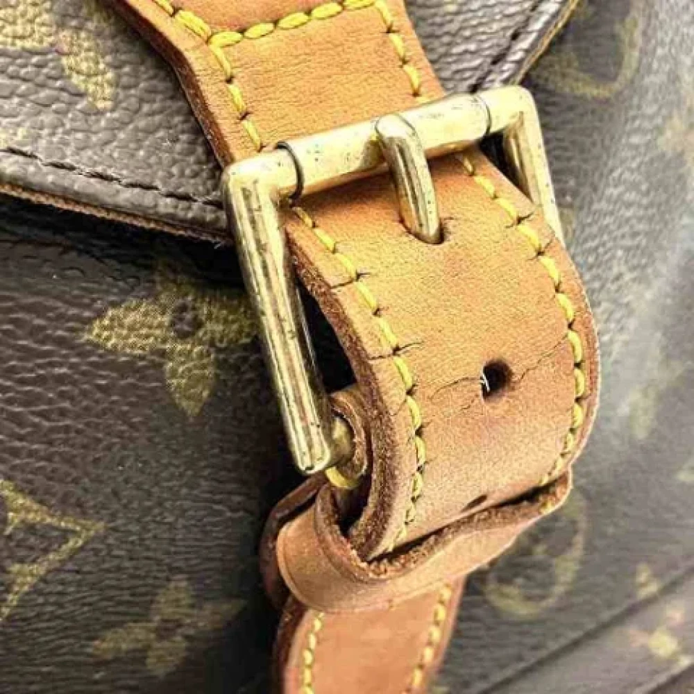 Louis Vuitton Vintage Pre-owned Canvas backpacks Brown Dames