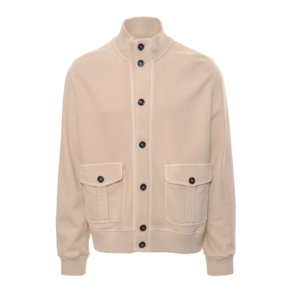 Circolo 1901 Men's Beige Light Jackets, Xl, Valstar Bomber Jacket