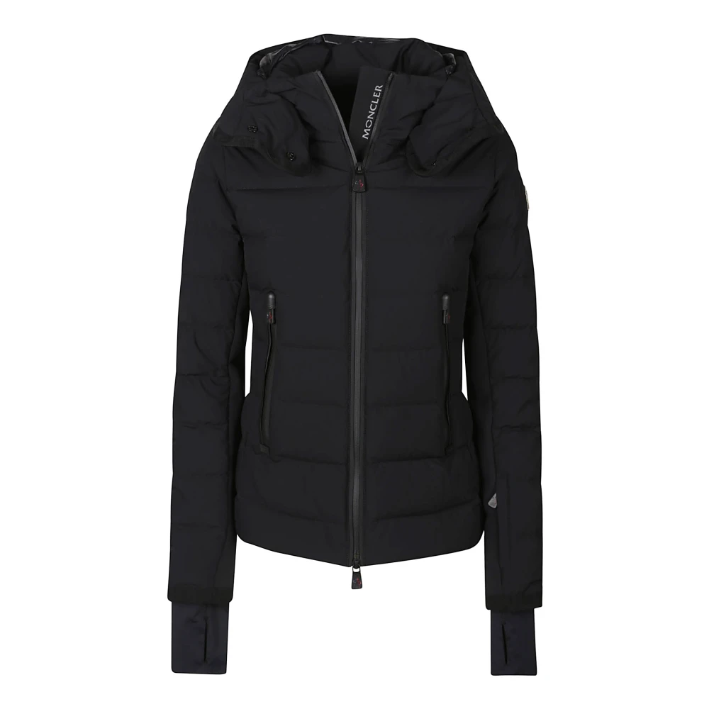 Moncler Warme Winter Donsjas voor Vrouwen Black Dames